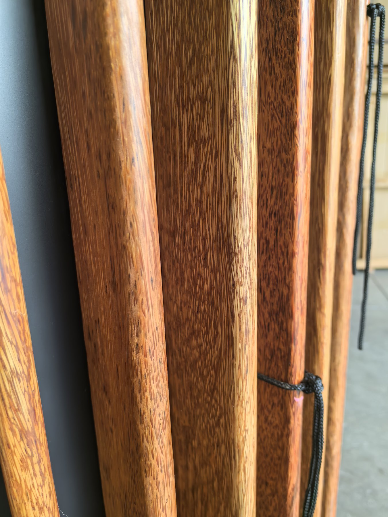 wood-b-approved Palmwood rail after quality inspection