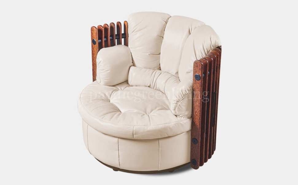 Isle D'Palm Armchair as the C position in a tea room