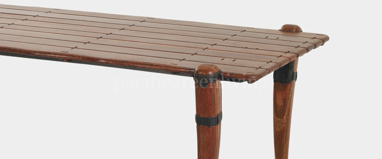 Mendi Rectangular Dining Table for Pacific Green tea room furniture scheme