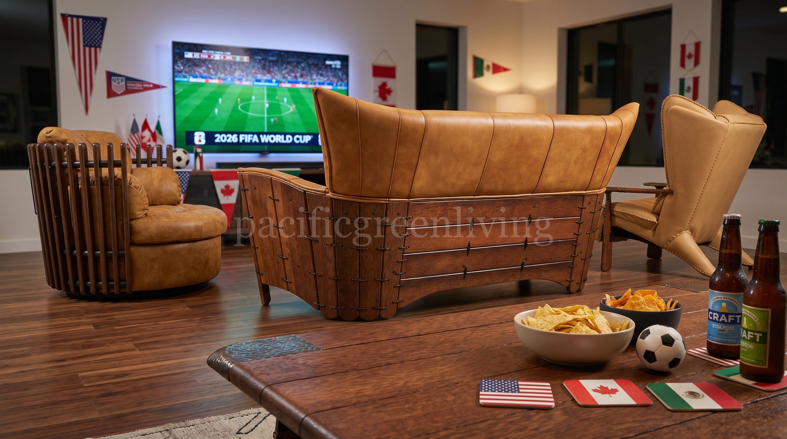 Pacific Green luxury match-day lounge for World Cup season